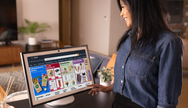 Alexa for Shopping na ekranie urządzenia Echo Show